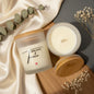 Kerze Lieblings Tante, Sojawachs Kerze im Milchglas mit rotem Herz, Geschenk Tante, DasGlueckswerk, Dekoration, Container Candles, Soya, glas, wachs, bambus