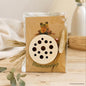Blumenretter Set mit Trockenblumen, Holzscheibe für Marmeladenglas, Geschenk Geburtstag, DasGlueckswerk, Hochzeit & Liebe, Greeting Cards, holz, kraftpapier, trockenblumen, verpackung