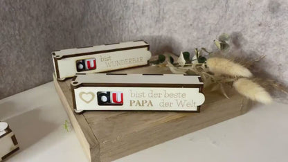 Schokoriegel Geschenkbox Patenschaft, Holzbox mit Gravur, willst du Patentante oder Patenonkel sein
