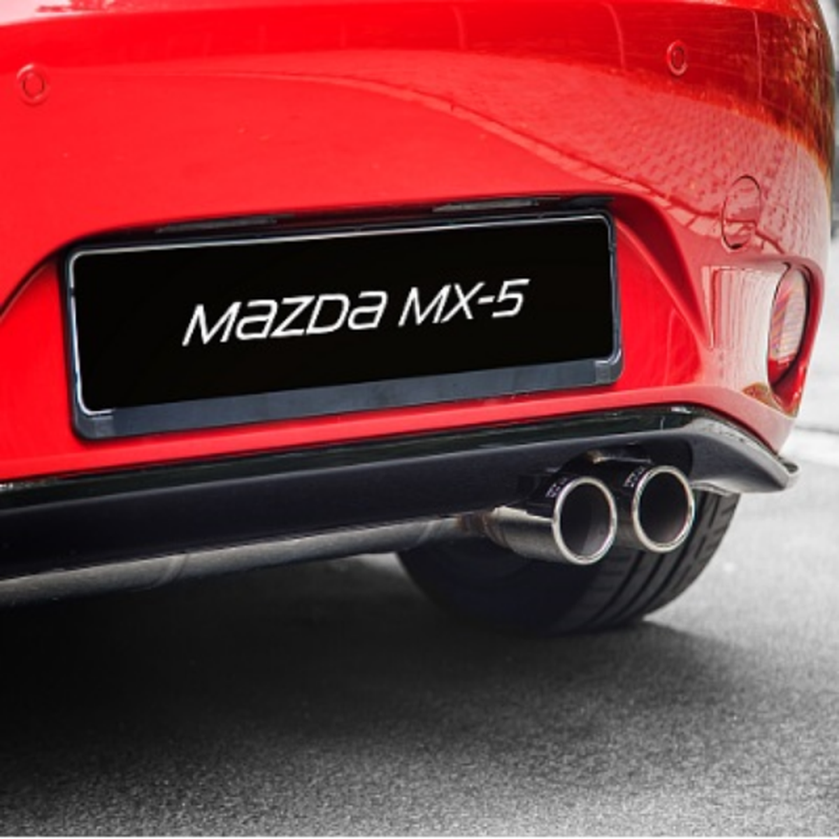 Mazda MX-5 ND ab 2015 Sport-Endschalldämpfer aus Edelstahl 4100-78-501 Außenausstattung Mazda